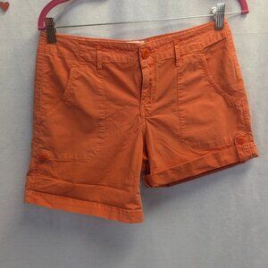 Sanctuary Size 26 Waist Orange Cargo Shorts